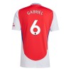 Officiële Voetbalshirt + Korte Broek Arsenal Gabriel 6 Thuis 2024-25 - Kids